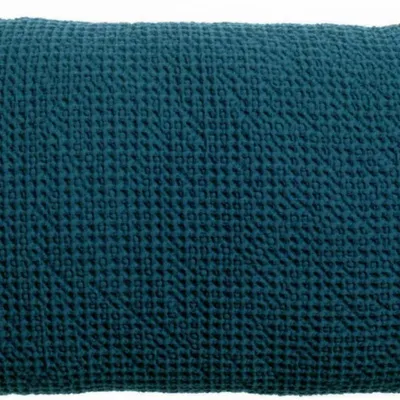 Coussins - Coussin recyclé Maia Indigo 30 x 50 - MAISON VIVARAISE - SDE VIVARAISE WINKLER