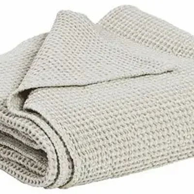 Bed linens - Maia Recycled Bed Throw Lin 260 X 260 - MAISON VIVARAISE - SDE VIVARAISE WINKLER