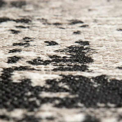 Tapis - Tapis Catania 2 outdoor Noir 120 x 170 - MAISON VIVARAISE - SDE VIVARAISE WINKLER