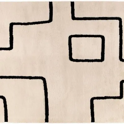 Rugs - Louisa Rug Caviar 160 X 230 X 2 - MAISON VIVARAISE - SDE VIVARAISE WINKLER