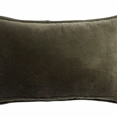 Fabric cushions - Dusko Embroidered Cushion Thym 40 X 65 - MAISON VIVARAISE - SDE VIVARAISE WINKLER