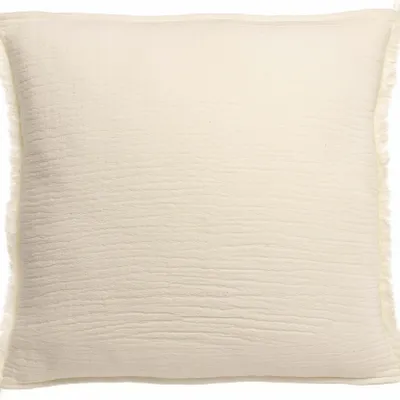Coussins - Coussin Emilio Lin 45 x 45 - MAISON VIVARAISE - SDE VIVARAISE WINKLER
