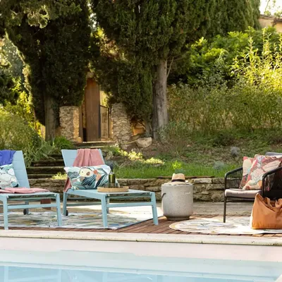 Cushions - Dori Outdoor Cushion Papaye 45 X 45 - MAISON VIVARAISE - SDE VIVARAISE WINKLER