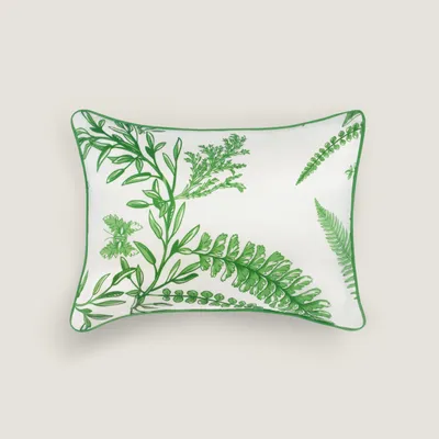 Linge de lit - Housse de coussin en soie - Forêt Secrète - PARESSE PARIS