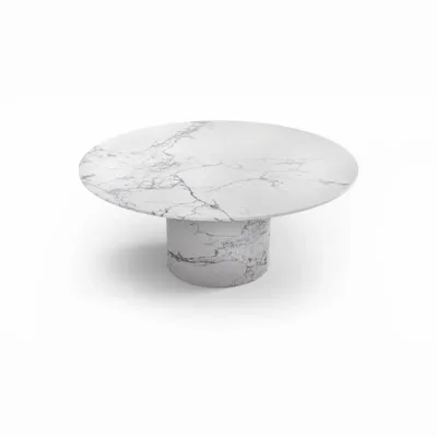 Dining Tables - Ocel - Dining Tables - Statuario Michelangelo Carrara Marble - STONE VALLEY