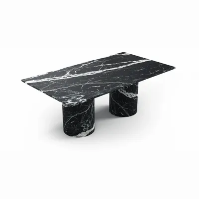 Dining Tables - Jaspura - Dining Tables - Nero Maquina Marble - STONE VALLEY