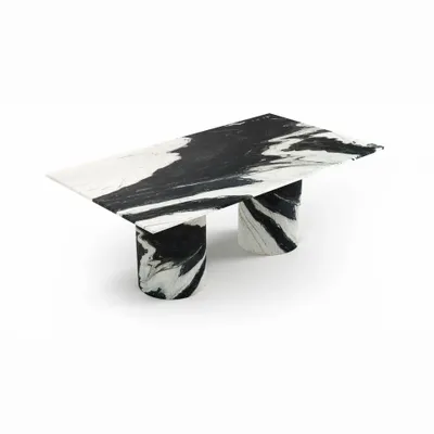 Dining Tables - Jaspura - Dining Tables - Panda Marble - STONE VALLEY