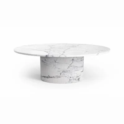 Coffee tables - Valleyra - Coffee tables - Statuario Michelangelo Carrara marble - STONE VALLEY