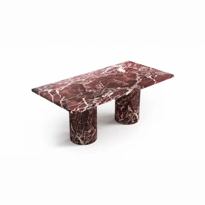 Coffee tables - Jaspura - Coffee tables - Rosso Levano marble - STONE VALLEY