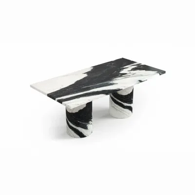 Coffee tables - Jaspura - Coffee Tables - Panda Marble - STONE VALLEY