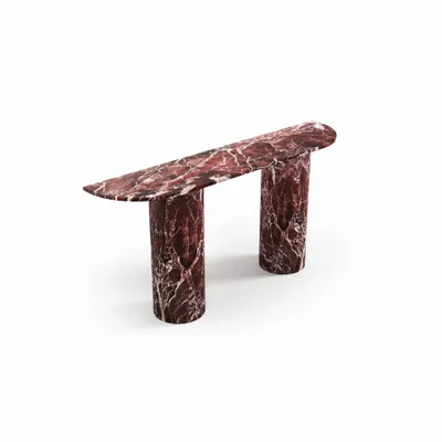 Consoles - Ombrure - Table console - Marbre Rosso Levano - STONE VALLEY