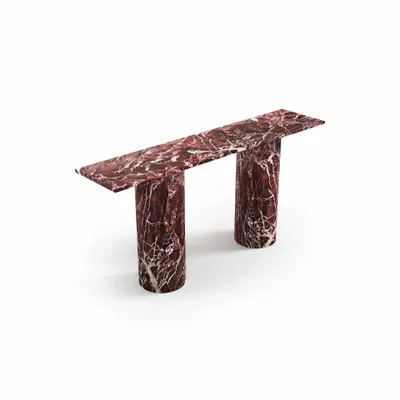 Consoles - Ombrure - Table console - Marbre Rosso Levano - STONE VALLEY