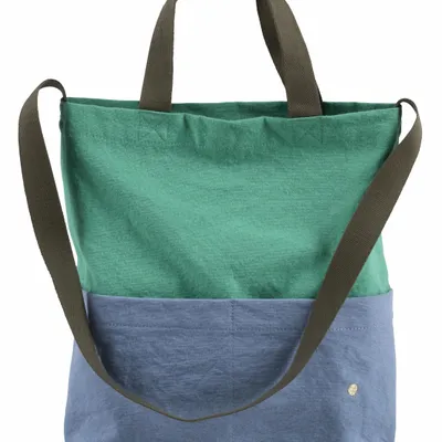 Sacs et cabas - Sac my city Tricolo Détox bluetiful 37 x 35 x 9 - LA CERISE SUR LE GATEAU