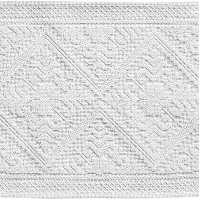 Other bath linens - Enzo Bath Mat Neige 54 X 110 - MAISON VIVARAISE - SDE VIVARAISE WINKLER
