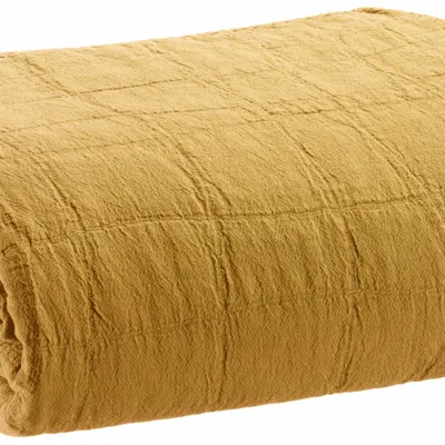 Bed linens - Recycled Bed Throw Titou Absynthe 180 X 260 - MAISON VIVARAISE - SDE VIVARAISE WINKLER