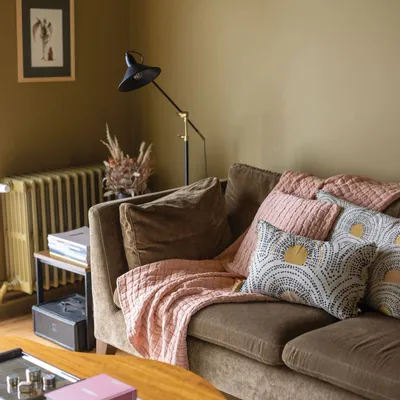 Linge de lit - Jeté de lit Swami Argile 180 x 260 - MAISON VIVARAISE - SDE VIVARAISE WINKLER