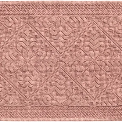 Other bath linens - Enzo Bath Mat Argile 54 X 64 - MAISON VIVARAISE - SDE VIVARAISE WINKLER