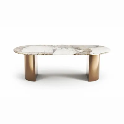 Dining Tables - Refleko - Dining Tables - Patagonia Quartzite - STONE VALLEY