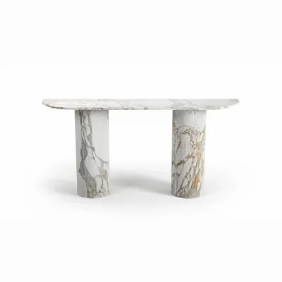 Consoles - Ombrure - Table console - Marbre Calacatta Oro - STONE VALLEY