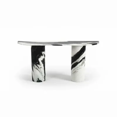 Console table - Shadow - Console Table - Panda Marble - STONE VALLEY