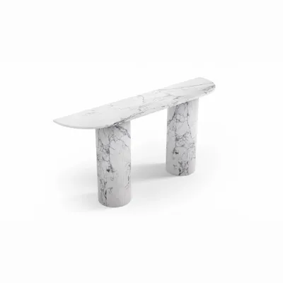 Console table - Ombrure - Console table - Statuario Michelangelo Carrara marble - STONE VALLEY