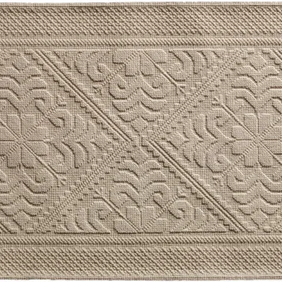 Autres linges de bain - Tapis Enzo Lin 54 X 110 - MAISON VIVARAISE - SDE VIVARAISE WINKLER