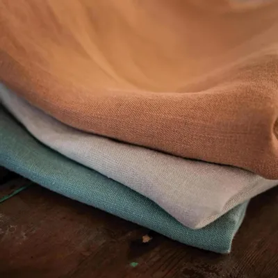 Torchons - Torchon chanvre Ciara Cannelle 50 x 70 - MAISON VIVARAISE - SDE VIVARAISE WINKLER