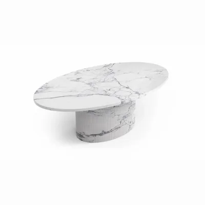 Tables basses - Valleyra - Tables basses - Marbre Statuario Michelangelo Carrara - STONE VALLEY