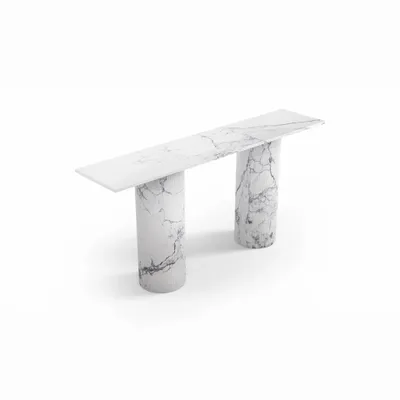Console table - Ombrure - Console table - Statuario Michelangelo Carrara marble - STONE VALLEY