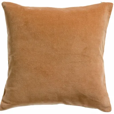 Cushions - Elise Ocre plain cushion 45 x 45 - MAISON VIVARAISE - SDE VIVARAISE WINKLER