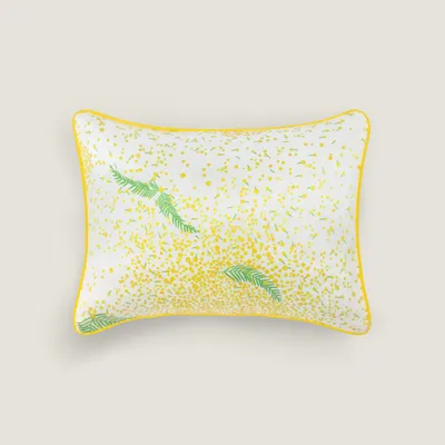 Cushions - Silk Boudoir Case - Or Mimosa - PARESSE PARIS