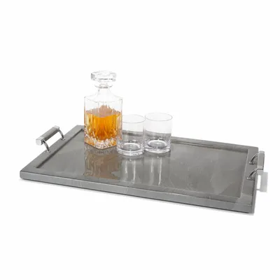 Trays - Silver Maize Large Tray - LADORADA