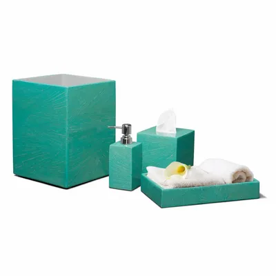 Bathroom storage - Aquamarine Maize Soap Dispenser - LADORADA