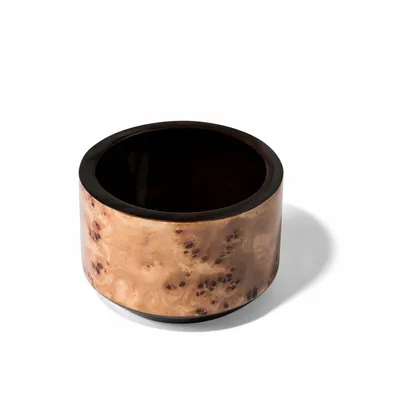 Accessoires pour le vin - Porte-bouteille en placage de loupe - LADORADA