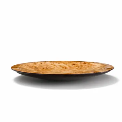 Decorative objects - Burl Veneer Round Centerpiece - LADORADA