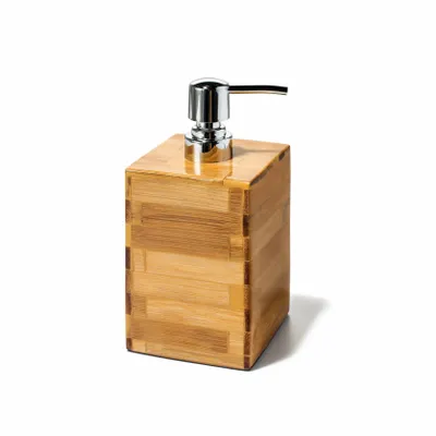 Bathroom storage - Bamboo Veneer Soap Dispenser - LADORADA