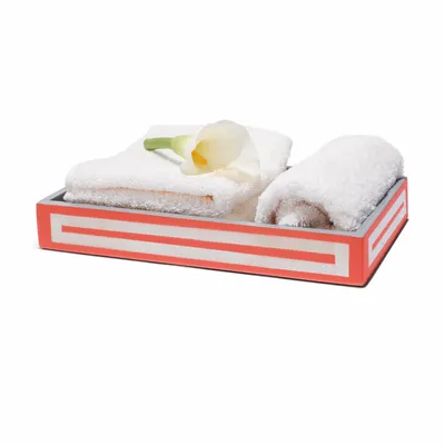Bathroom storage - Coral & Bone Bath Tray - LADORADA