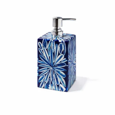 Bathroom storage - Blue Almendro Soap Dispenser - LADORADA