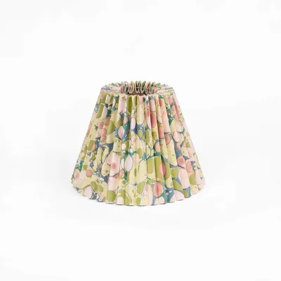 Objets de décoration - GRAND ABAT-JOUR PLISSÉ MARBRÉ - MOSS BUBBLE - CRAFT BOAT