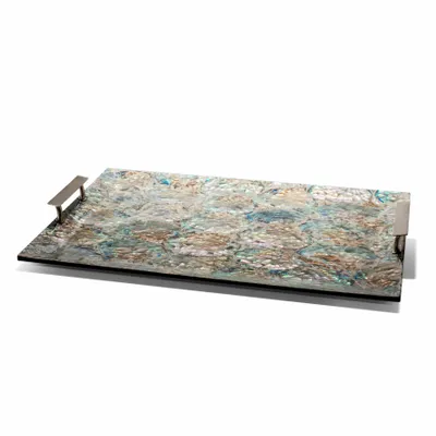 Trays - Mother of Pearl Natural Large Tray - LADORADA