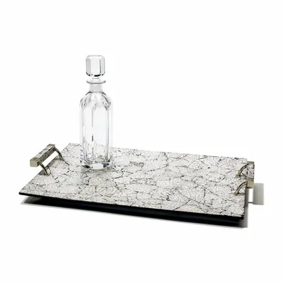 Plateaux - Grand plateau en coquilles d'œufs d'autruche - LADORADA