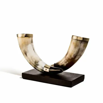 Candlesticks and candle holders - Double Horn Candleholder Light - LADORADA