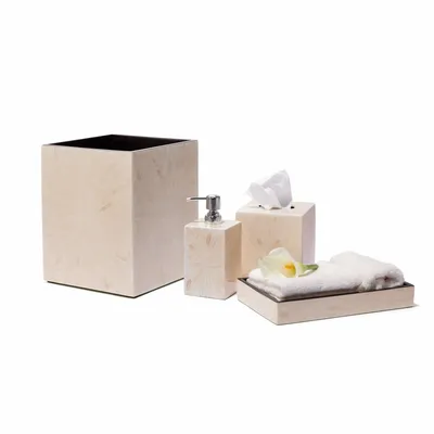 Bathroom storage - Light Almendro Wastebin - LADORADA