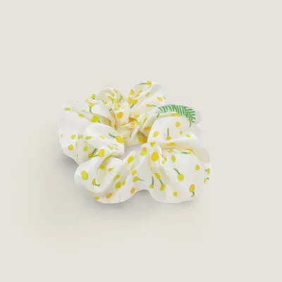 Hair care - Scrunchie in silk - Or Mimosa - PARESSE PARIS