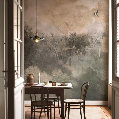 Aménagements pour bureau - Romantic Landscape - Neutral - PHOTOWALL