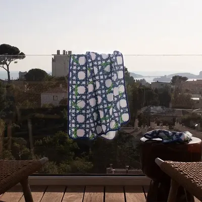 Linens - Bath Terry Towel - Lavande Céleste - PARESSE PARIS