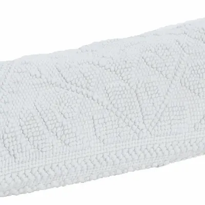 Other bath linens - Enzo Bath Mat Neige 70 X 140 - MAISON VIVARAISE - SDE VIVARAISE WINKLER