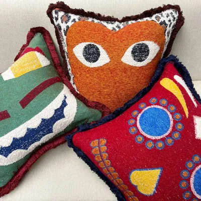 Cushions - VISAGE YETI COLLECTION - JPDEMEYER&CO