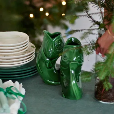 Objets de décoration - Carafe GlouGlou Vert Ara - CHAROLLES