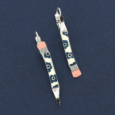 Jewelry - SLEEPING GUM SILVER BLUE COLOR - TARATATA BIJOUX